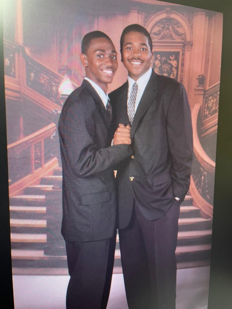 Omar and Kenan Claxton together in 2013